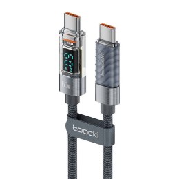 Kabel USB-C do USB-C Toocki, 1m, PD 60W (czarny)