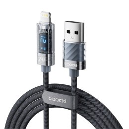 Kabel USB do Lightning Toocki, 1m, 12W (szary)