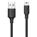 Kabel USB do Mini USB UGREEN US132, 0.5m (czarny)