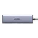 Adapter 10w1 UGREEN CM498 Hub USB do 3x USB-A 3.0, HDMI, VGA, RJ45, SD/TF, AUX3.5mm, PD Converter