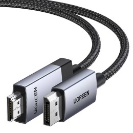 Kabel Display Port do HDMI Ugreen DP119 4K, 1m, jednokierunkowy