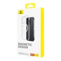 Magnetyczne Etui na telefon iPhone 15 Plus Baseus OS-Lucent Series (Przezroczysty)