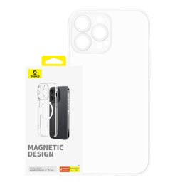 Magnetyczne Etui na telefon iPhone 15 Pro Baseus OS-Lucent Series (Przezroczysty)