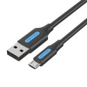 Kabel USB 2.0 A do Micro-B 3A 0,5m Vention COLBD czarny