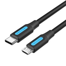 Kabel USB-C 2.0 do Micro-B 2A 1m Vention COVBF czarny