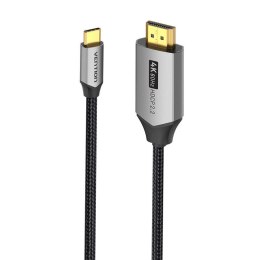 Kabel USB-C do HDMI 1m Vention CRBBF (Czarny)