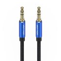 Kabel audio 3,5mm 2m Vention BAWLH Czarny