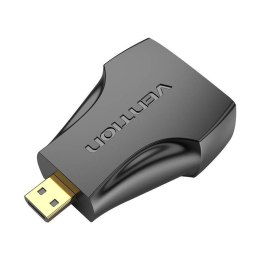 Adapter HDMI żeński do micro HDMI męski Vention AITB0 (czarny)