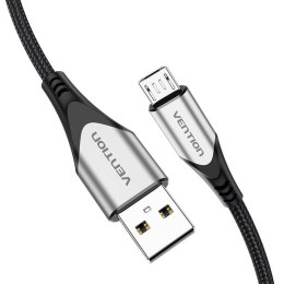 Kabel USB 2.0 A do Micro-B 3A 3m Vention COAHI szary