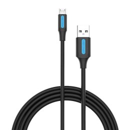 Kabel USB 2.0 A do Micro-B 3A 3m Vention COLBI czarny