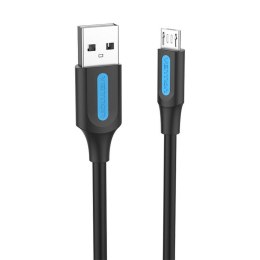 Kabel USB 2.0 A do Micro-B 3A 3m Vention COLBI czarny