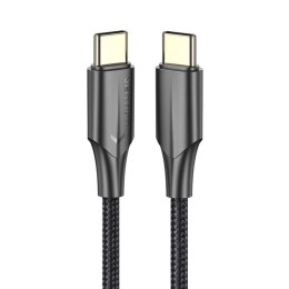 Kabel USB-C 2.0 do USB-C 3A Vention TAUBH 2m Czarny LED