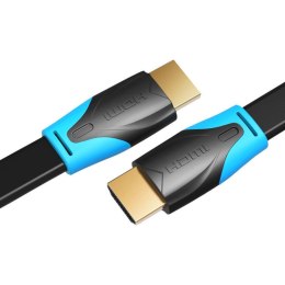 Płaski kabel HDMI 2m Vention VAA-B02-L200 Czarny