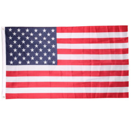 Foxnar Materiałowa Flaga Stanów Zjednoczonych USA 150 x 90 cm