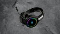 Słuchawki Nauszne Gamingowe Dragon Breath RGB Z Mikrofonem Czarne