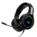 Słuchawki Nauszne Gamingowe Dragon Breath RGB Z Mikrofonem Czarne