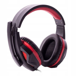 Słuchawki HYKKER Gaming Sound XR Czerwone