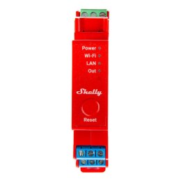 1-kanałowy przekaźnik na szynę DIN Shelly Pro 1PM WIFI/LAN