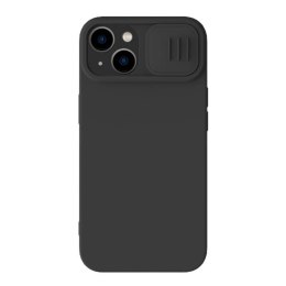 Etui Nillkin CamShield Silky Silicone do iPhone 15 Plus (czarne)