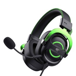 Słuchawki gamingowe Havit H2002E (Czarno-zielone)