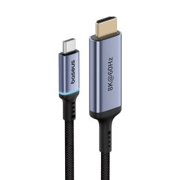 Adapter Baseus USB-C do HDMI High Definition 1.5m (czarny)