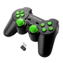 Gamepad bezprzewodowy Esperanza EGG108G (czarno-zielony)