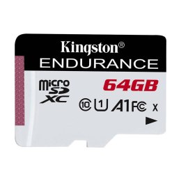 Karta pamięci microSD 64GB Kingston 95/30MB/s C Endurance