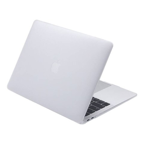 Matowe etui ochronne Lention do MacBook Air 15.3" (biały)
