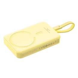 Powerbank magnetyczny Baseus Magnetic Mini 10000mAh 30W MagSafe (żółty)