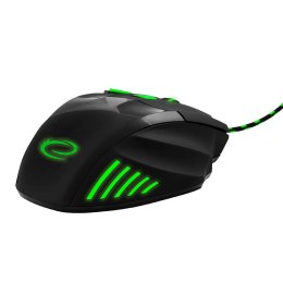 Przewodowa mysz gamingowa Esperanza EGM201G (zielona)