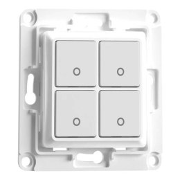 Włącznik ścienny Shelly 4 przyciski (biały)