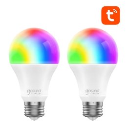 Smart żarówka LED WB4, 2 sztuki Gosund (RGB) E27 (dwupak) Tuya