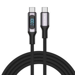 Kabel szybko ładujący Rocoren Digital USB-C do USB-C, PD, 1m (szary)