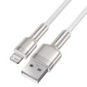 Kabel USB do Lightning Baseus Cafule, 2.4A, 2m (biały)