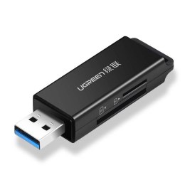UGREEN CM104 Czytnik kart pamięci SD/microSD USB 3.0 (czarny)